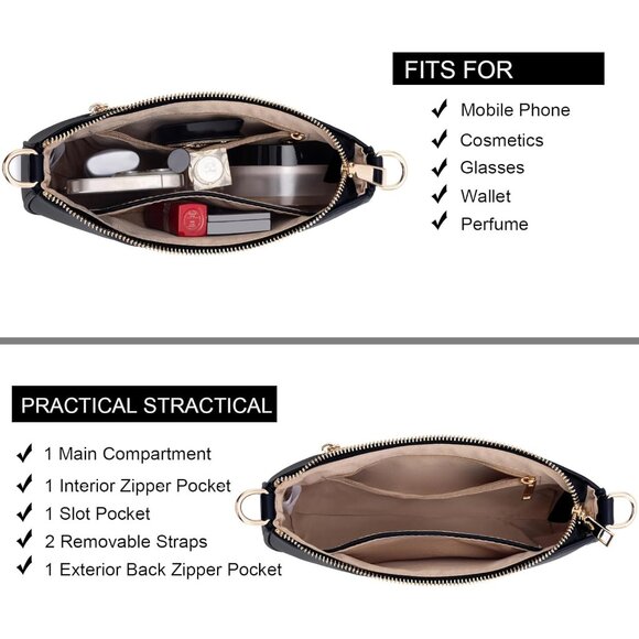 Trendy Hobo Style Vegan Leather Tote - Spacious and Stylish for Every Occasion - Picture 5 of 8